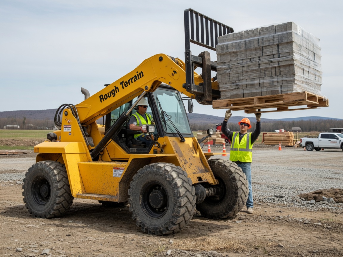 Rough Terrain Forklift Rental services